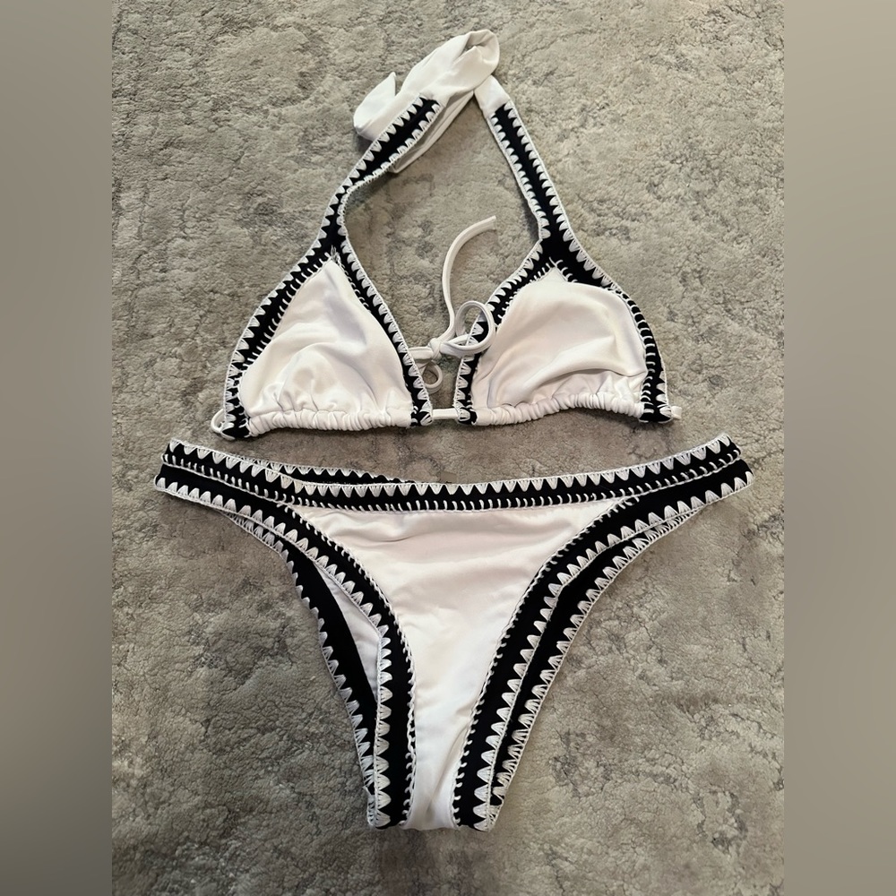 Black and White Bikini